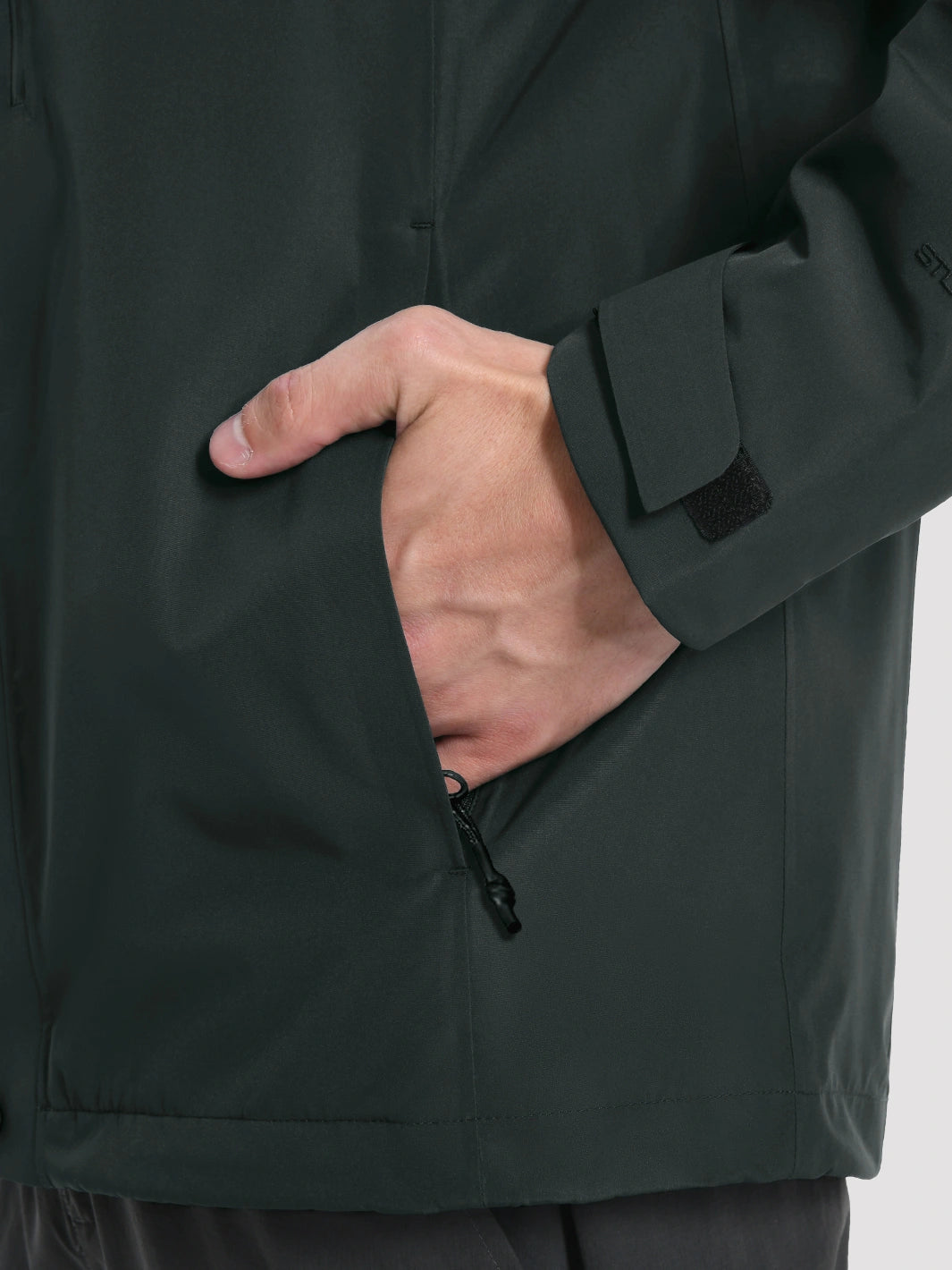 Veste de pluie imperméable et respirante pour hommes