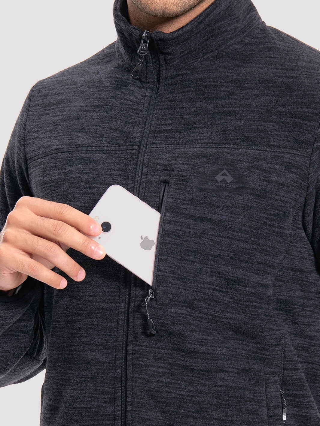 Men's Anti-Static Fleece Jacket PIONEER CAMP