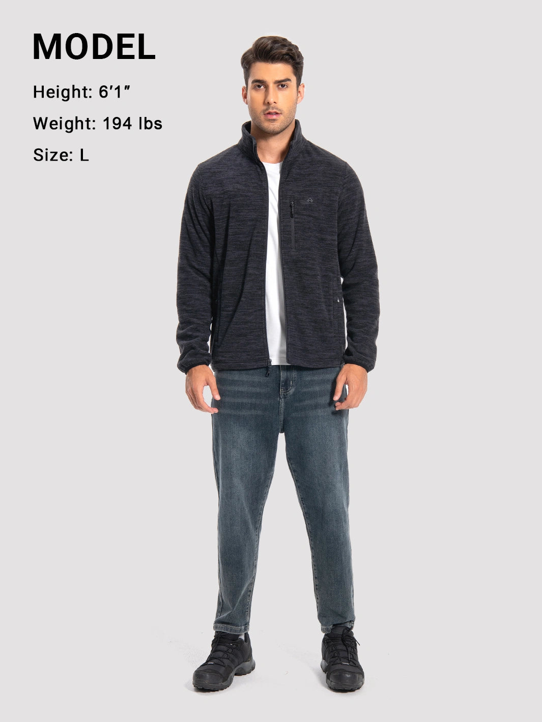 Men's Anti-Static Fleece Jacket PIONEER CAMP