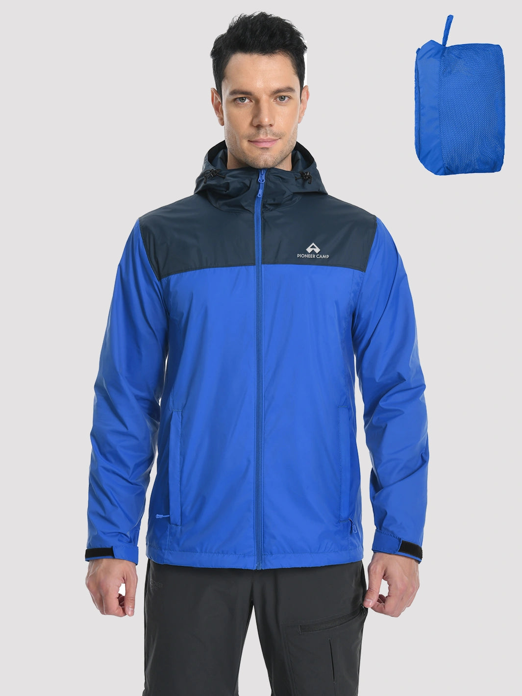 Men's Packable Lightweight Rain Jacket