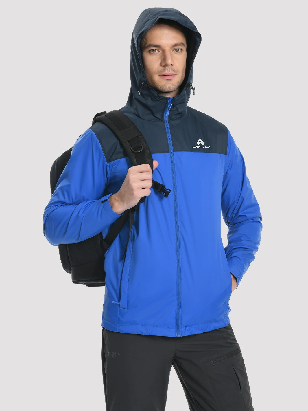Men's Packable Lightweight Rain Jacket