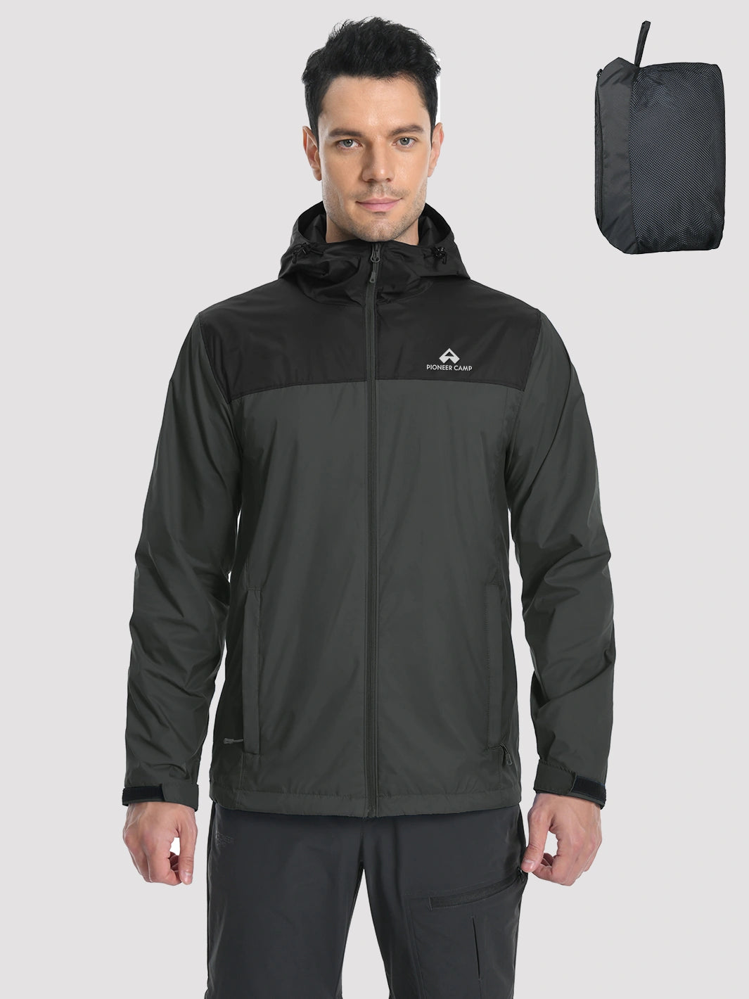 Men's Packable Lightweight Rain Jacket