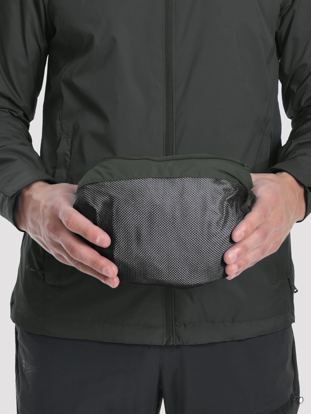 Men's Packable Lightweight Rain Jacket PIONEER CAMP