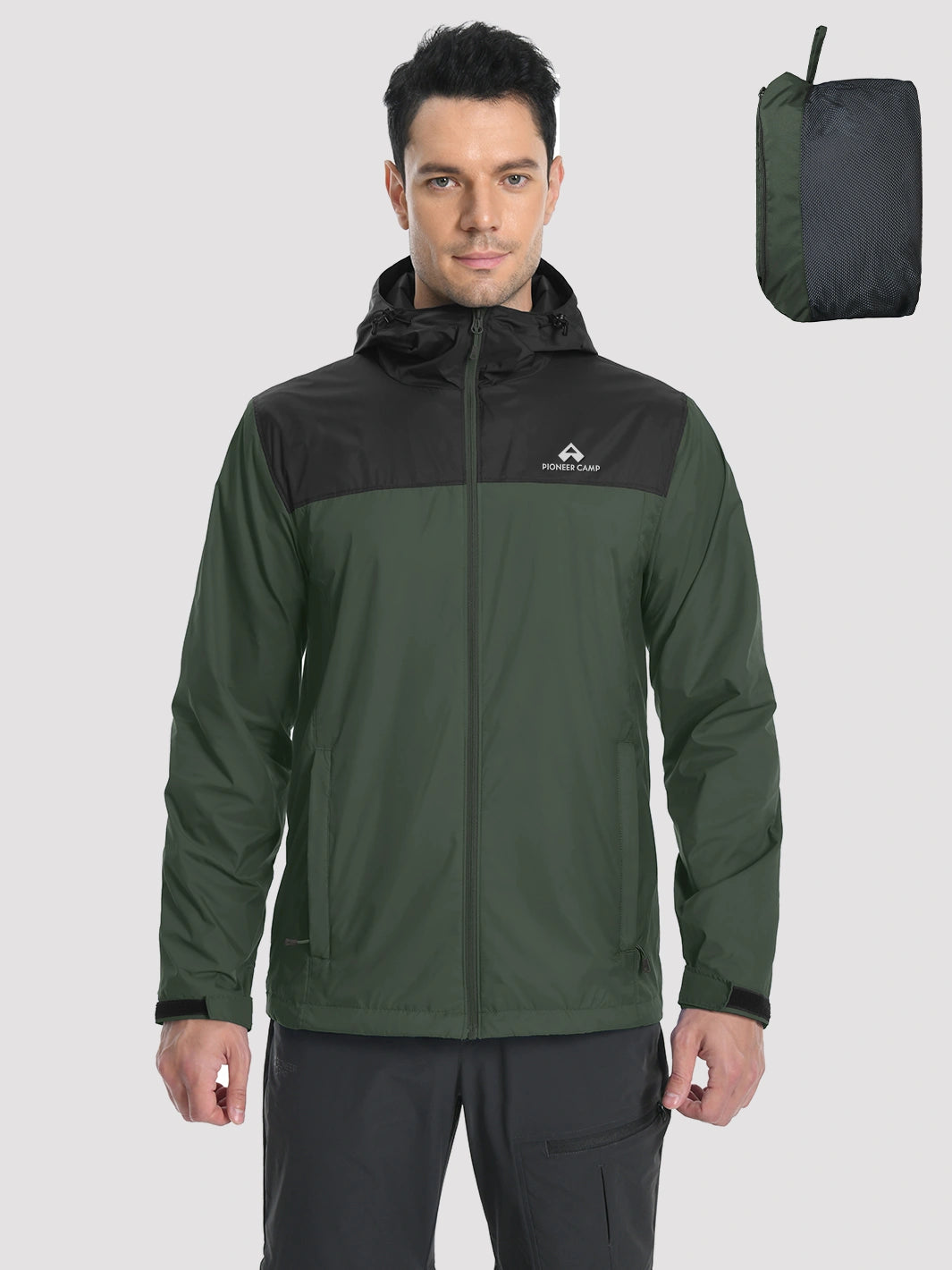Men's Packable Lightweight Rain Jacket
