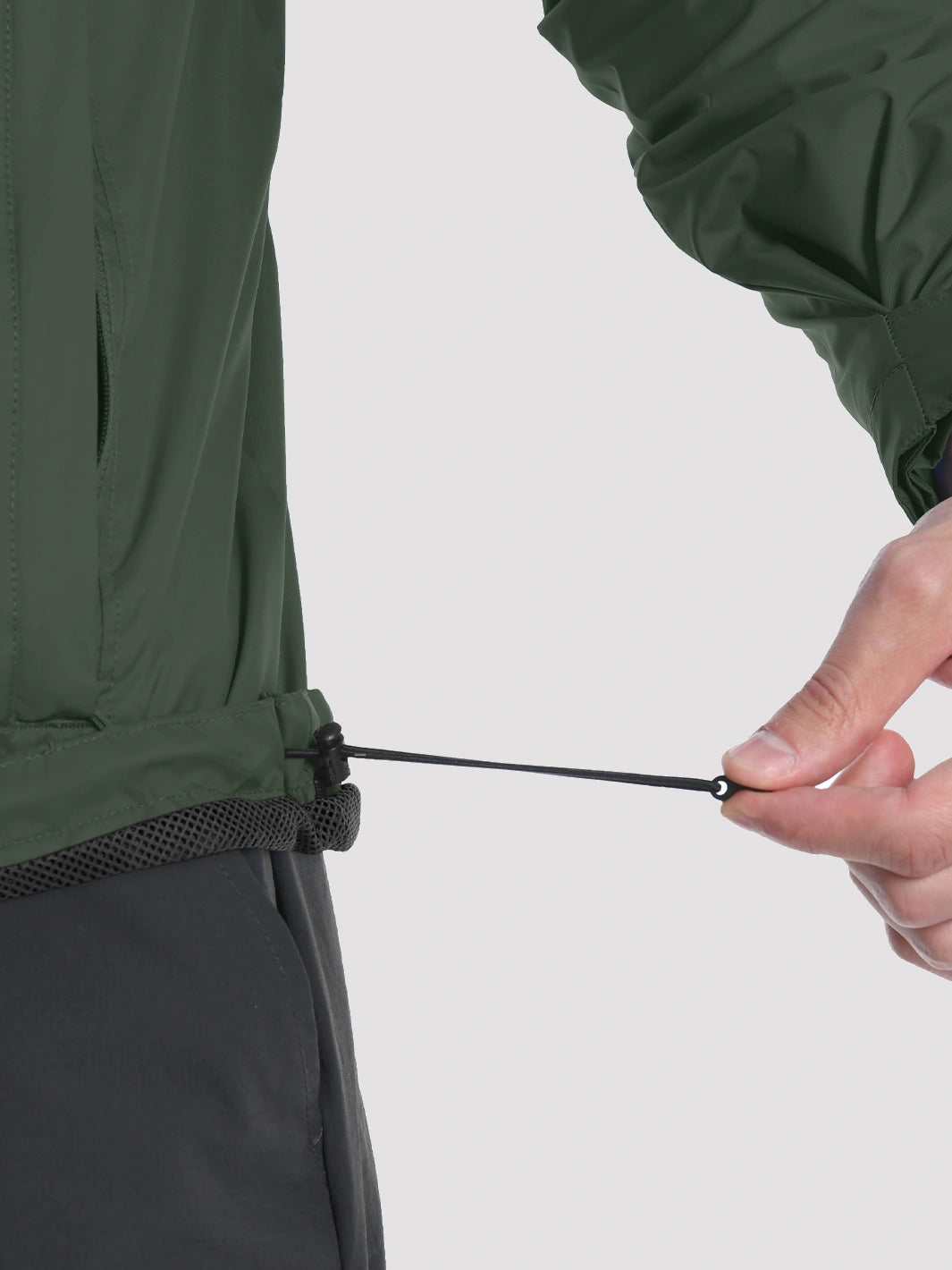 Men's Packable Lightweight Rain Jacket