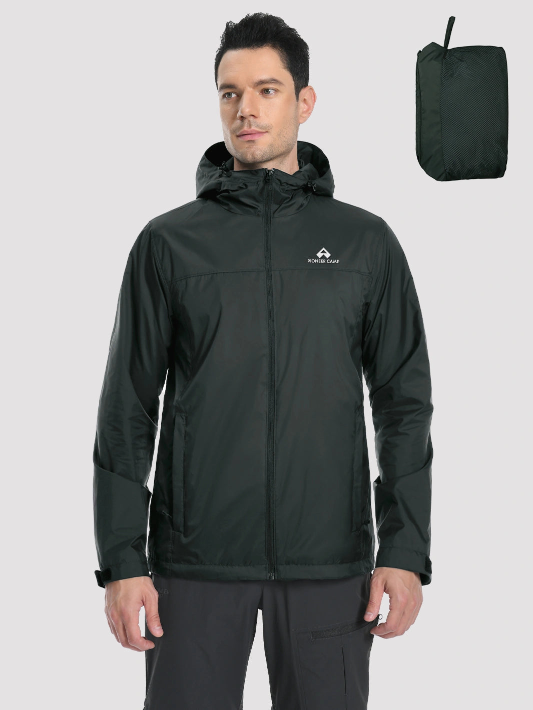 Men's Packable Lightweight Rain Jacket