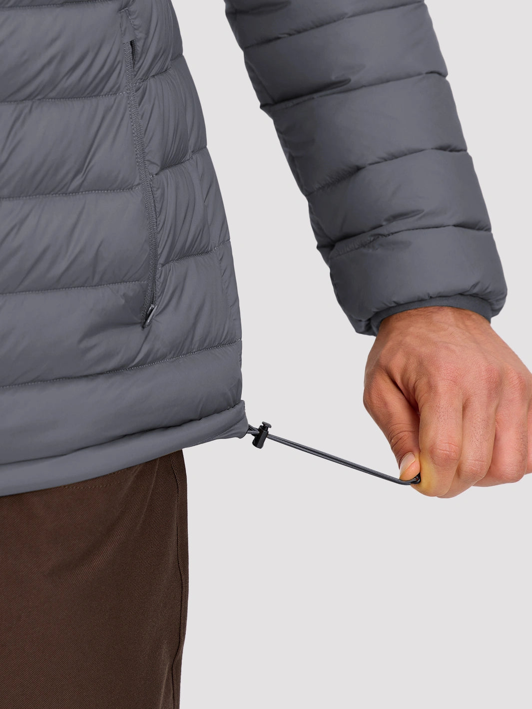 Men's Lightweight Packable Puffer Jacket PIONEER CAMP