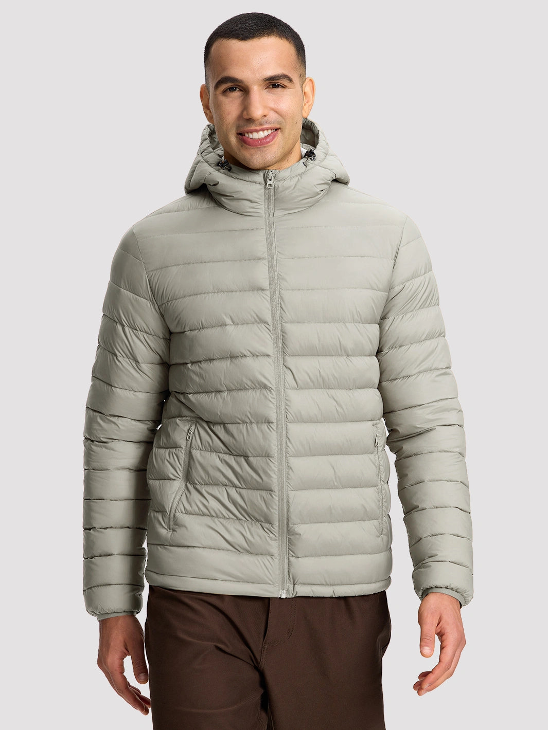 Men's Lightweight Packable Puffer Jacket PIONEER CAMP