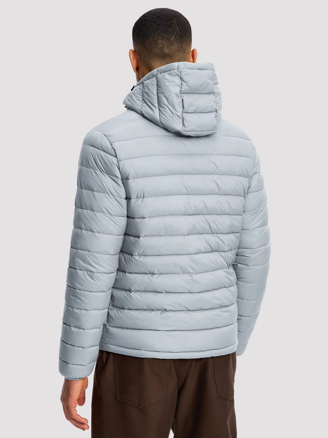 Men's Lightweight Packable Puffer Jacket PIONEER CAMP