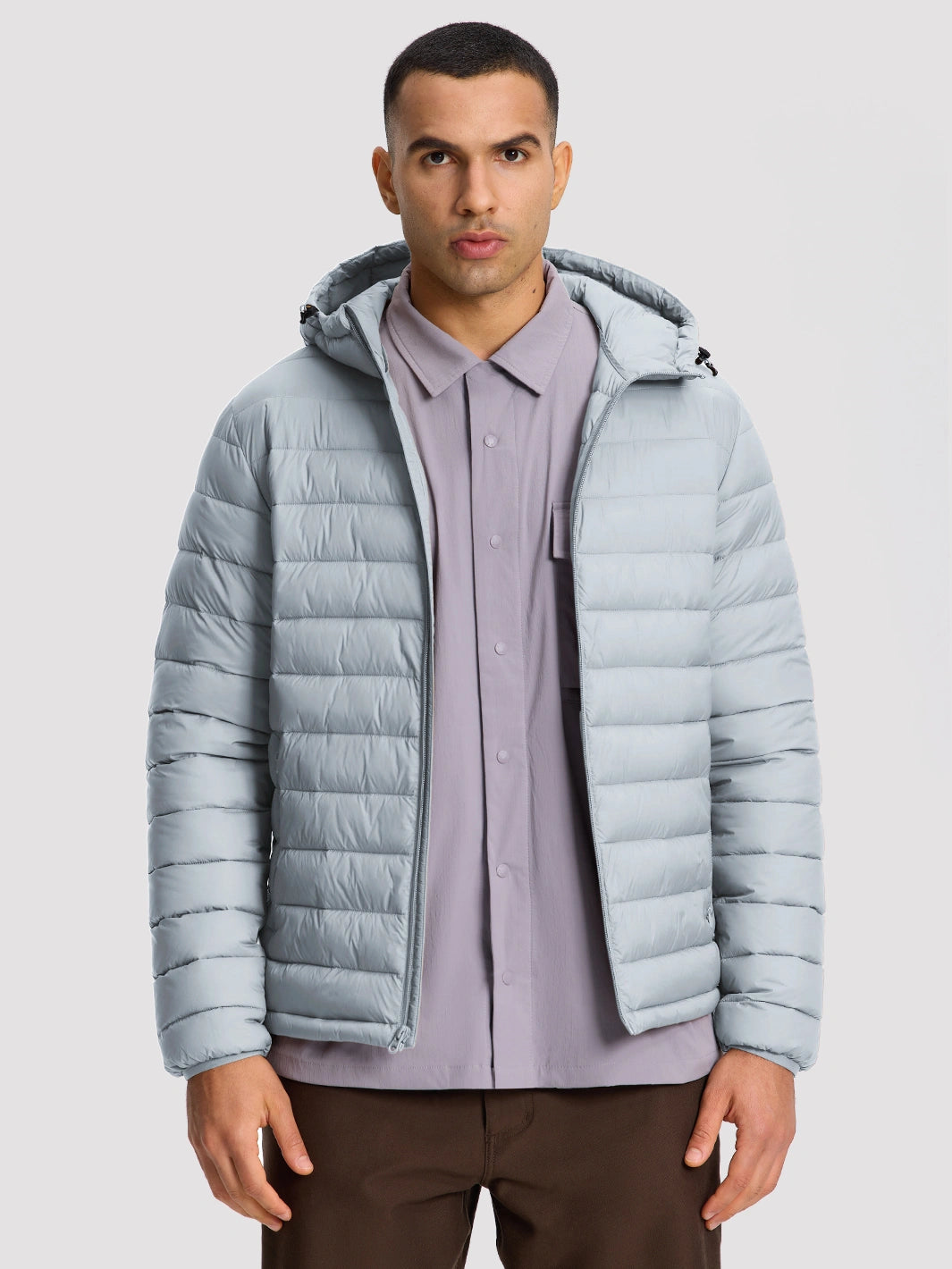 Men's Lightweight Packable Puffer Jacket PIONEER CAMP