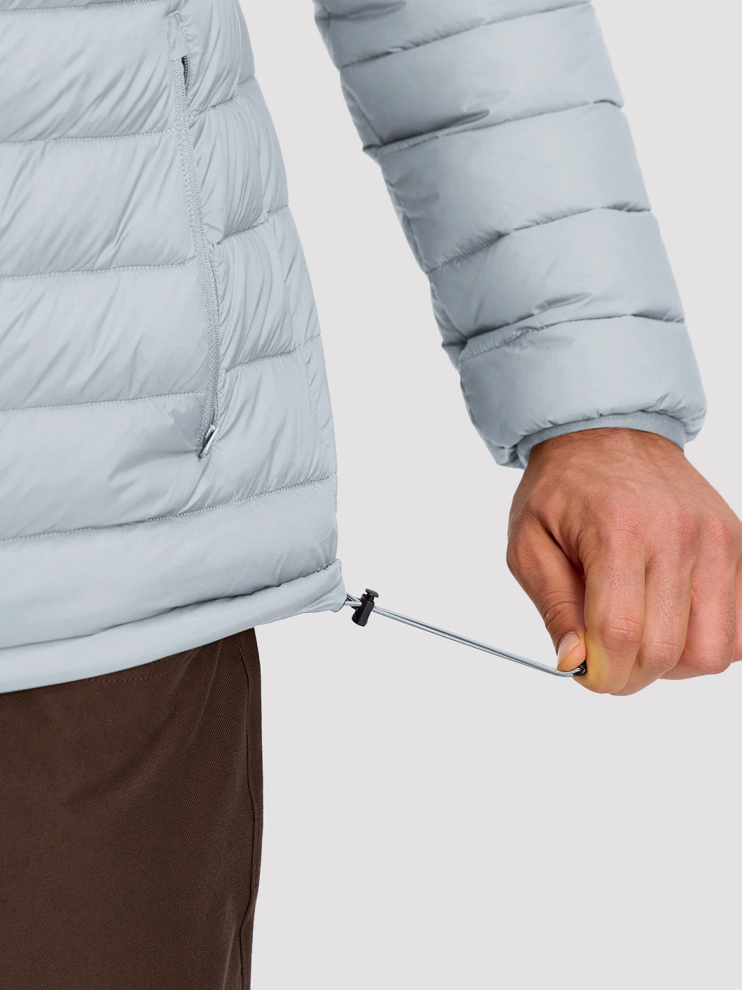 Men's Lightweight Packable Puffer Jacket PIONEER CAMP
