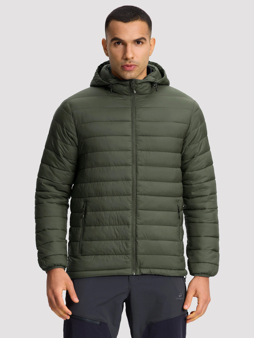Men's Lightweight Packable Puffer Jacket PIONEER CAMP