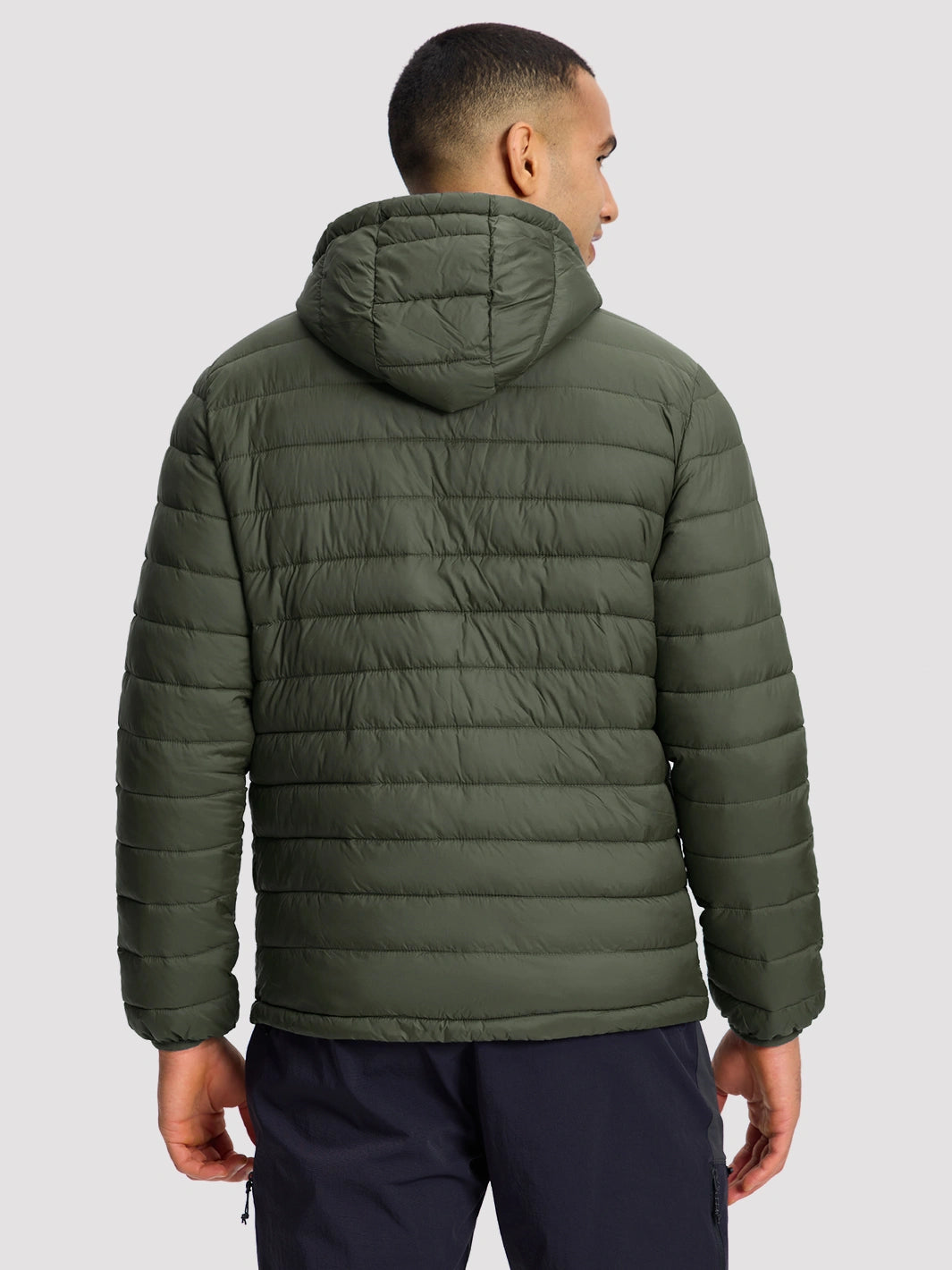 Men's Lightweight Packable Puffer Jacket PIONEER CAMP