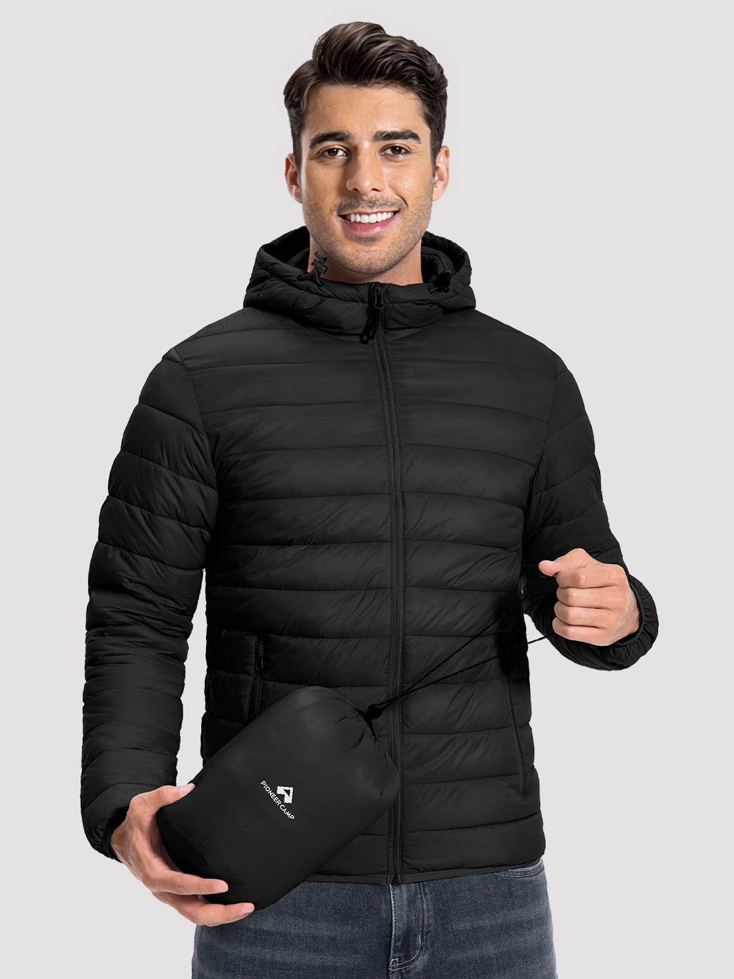 Men's Lightweight Packable Puffer Jacket