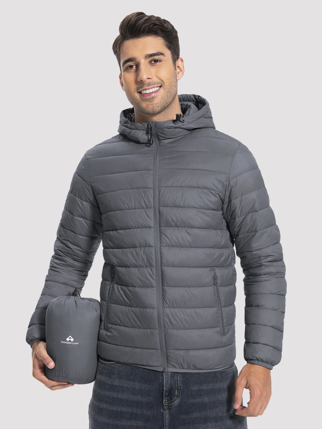 Men's Lightweight Packable Puffer Jacket