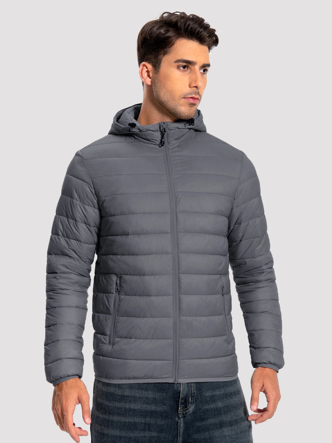Men's Lightweight Packable Puffer Jacket
