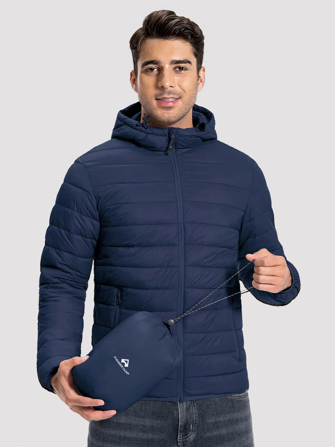Men's Lightweight Packable Puffer Jacket