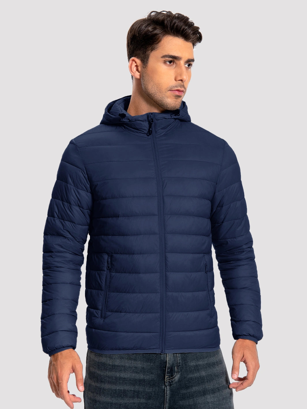 Men's Lightweight Packable Puffer Jacket