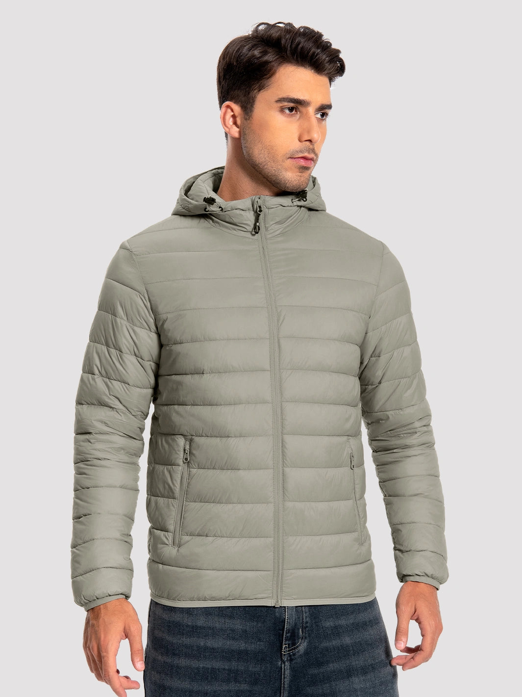 Men's Lightweight Packable Puffer Jacket