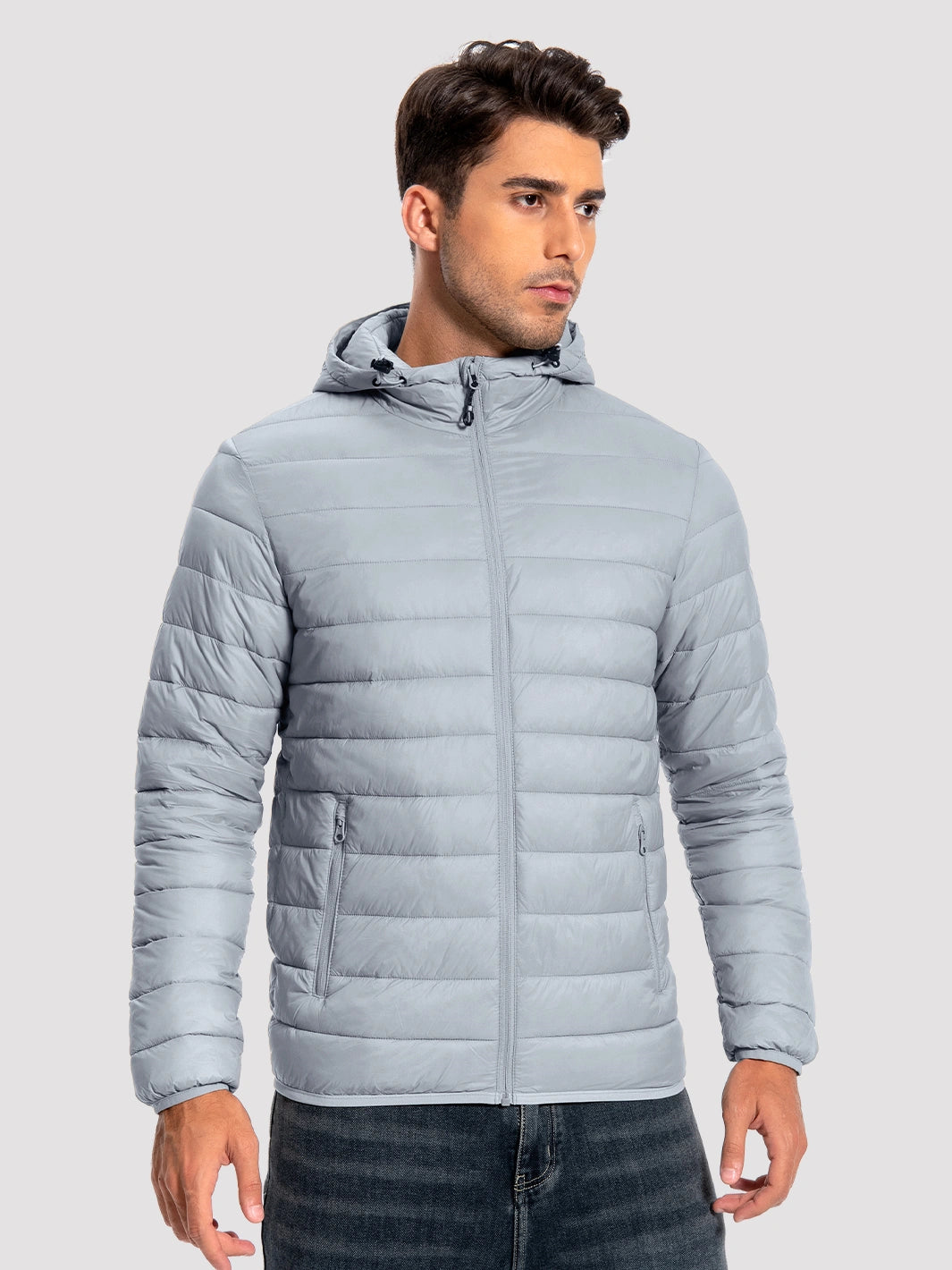 Men's Lightweight Packable Puffer Jacket
