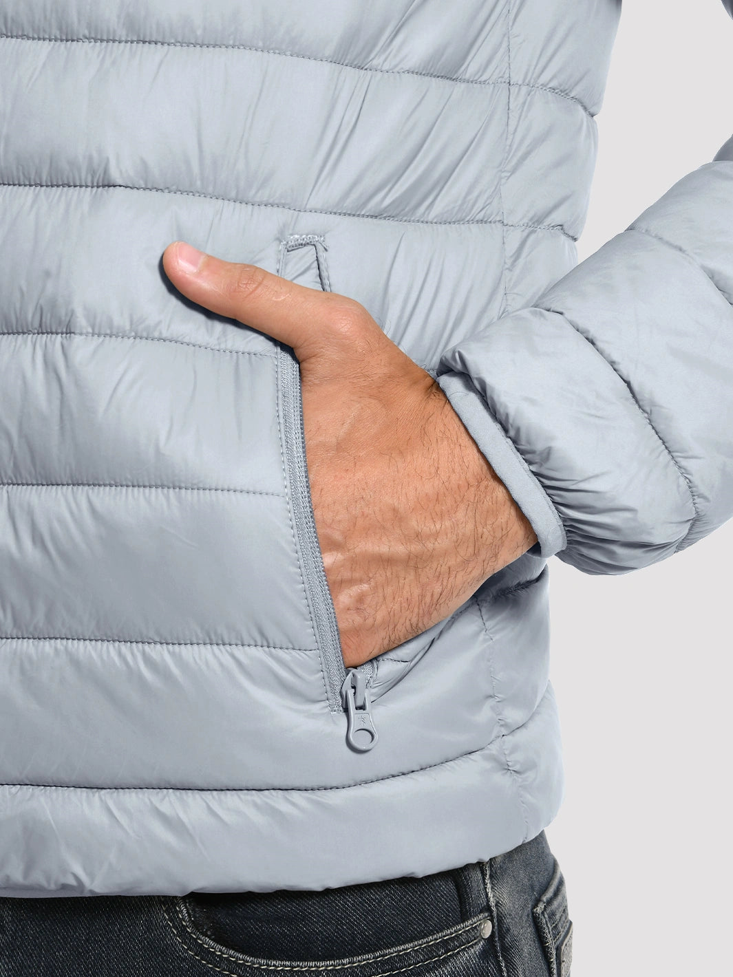 Men's Lightweight Packable Puffer Jacket