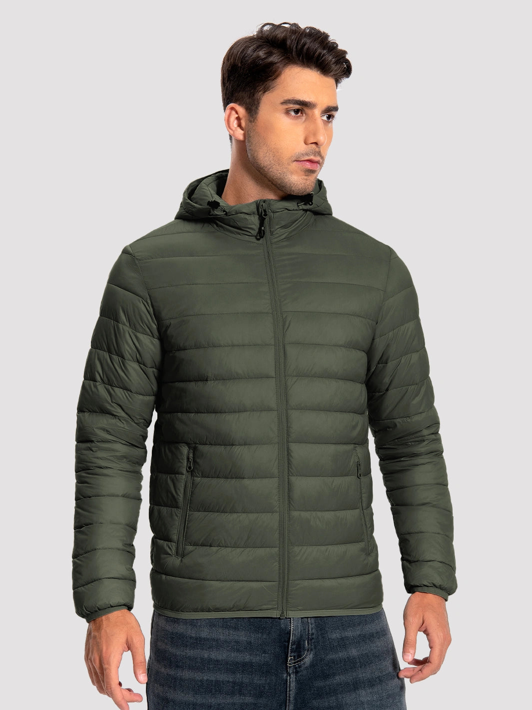 Men's Lightweight Packable Puffer Jacket