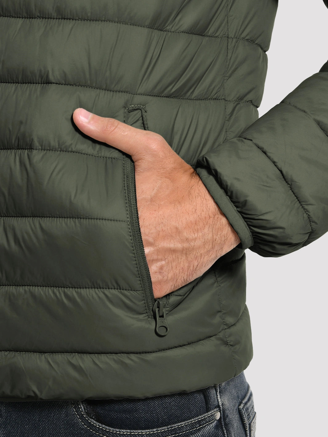 Men's Lightweight Packable Puffer Jacket