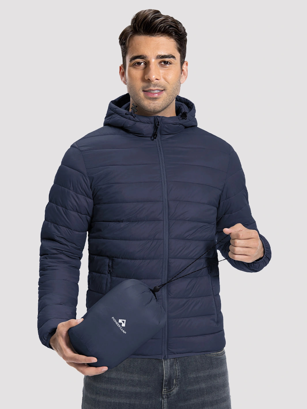 Men's Lightweight Packable Puffer Jacket