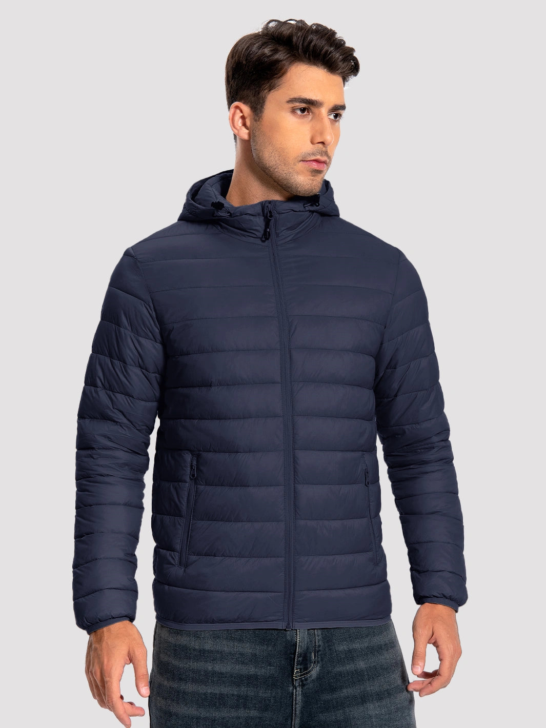 Men's Lightweight Packable Puffer Jacket