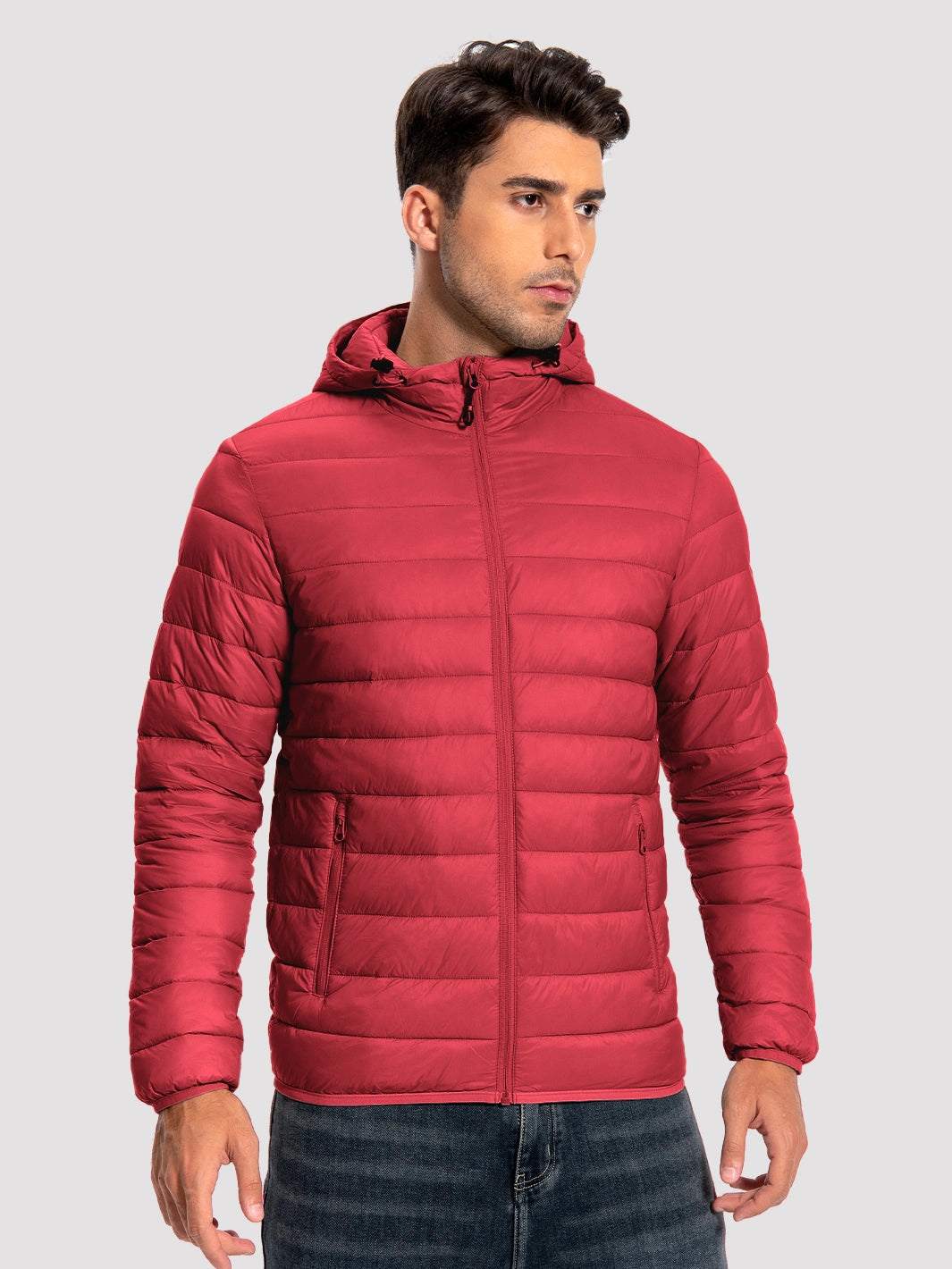 Men's Lightweight Packable Puffer Jacket PIONEER CAMP