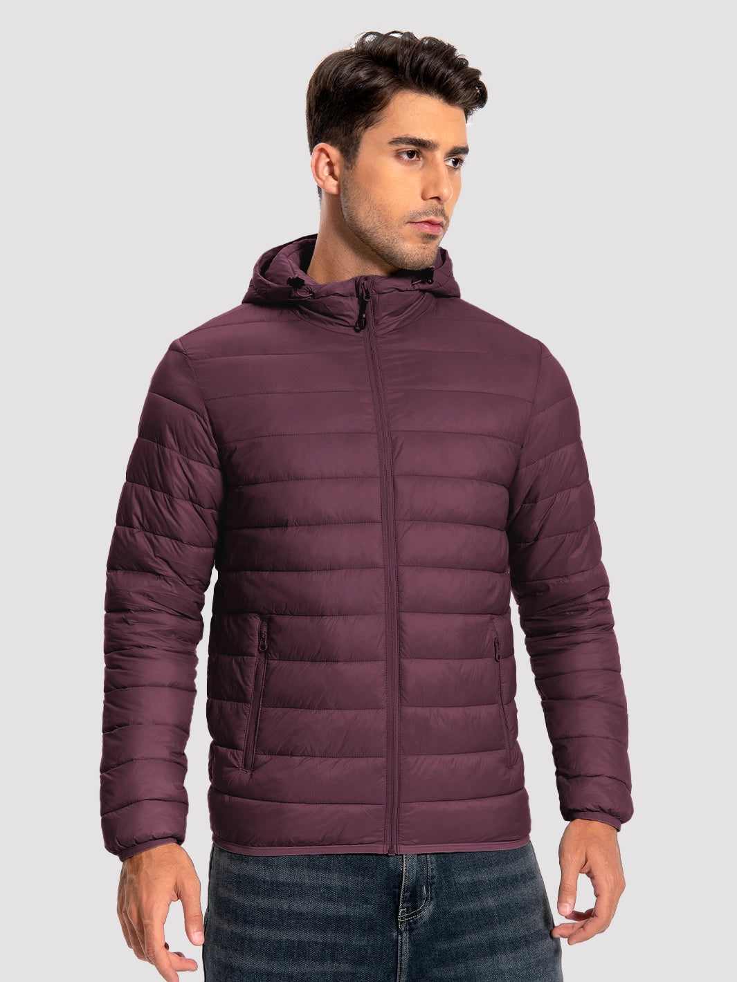 Men's Lightweight Packable Puffer Jacket