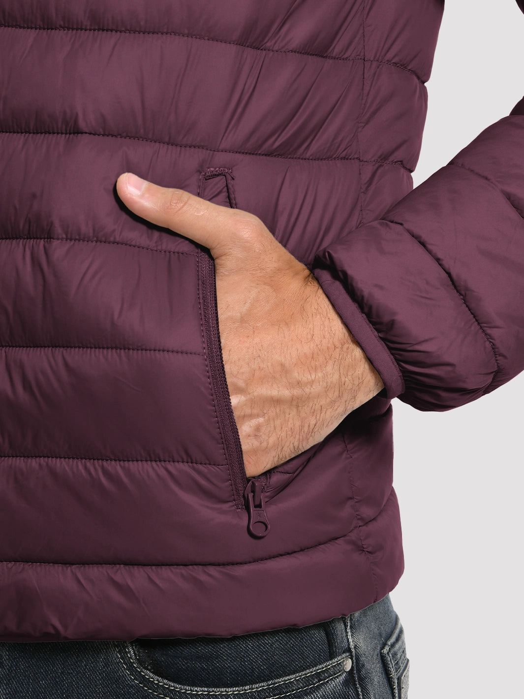 Men's Lightweight Packable Puffer Jacket