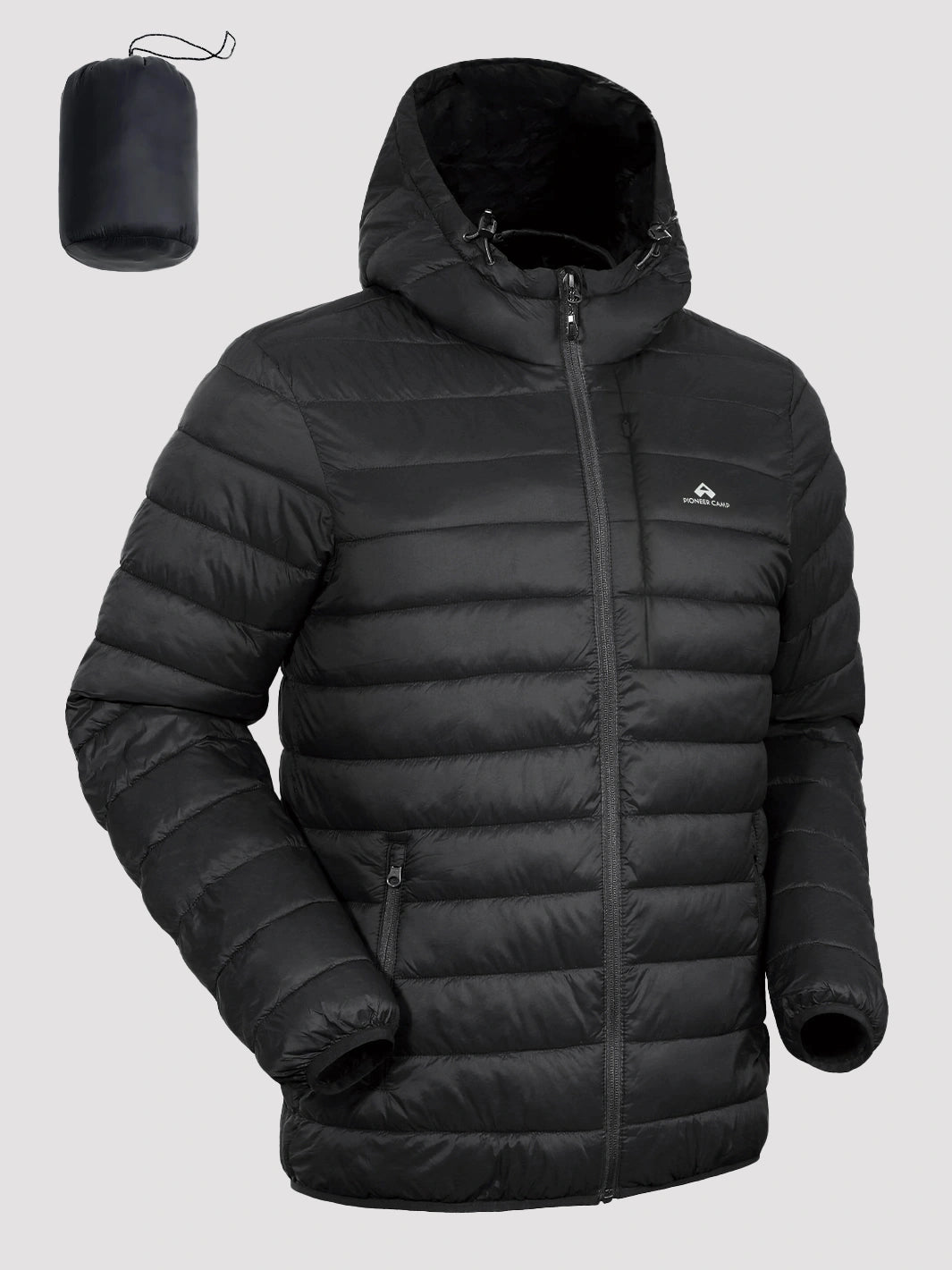 Men's Lightweight Packable Puffer Jacket PIONEER CAMP