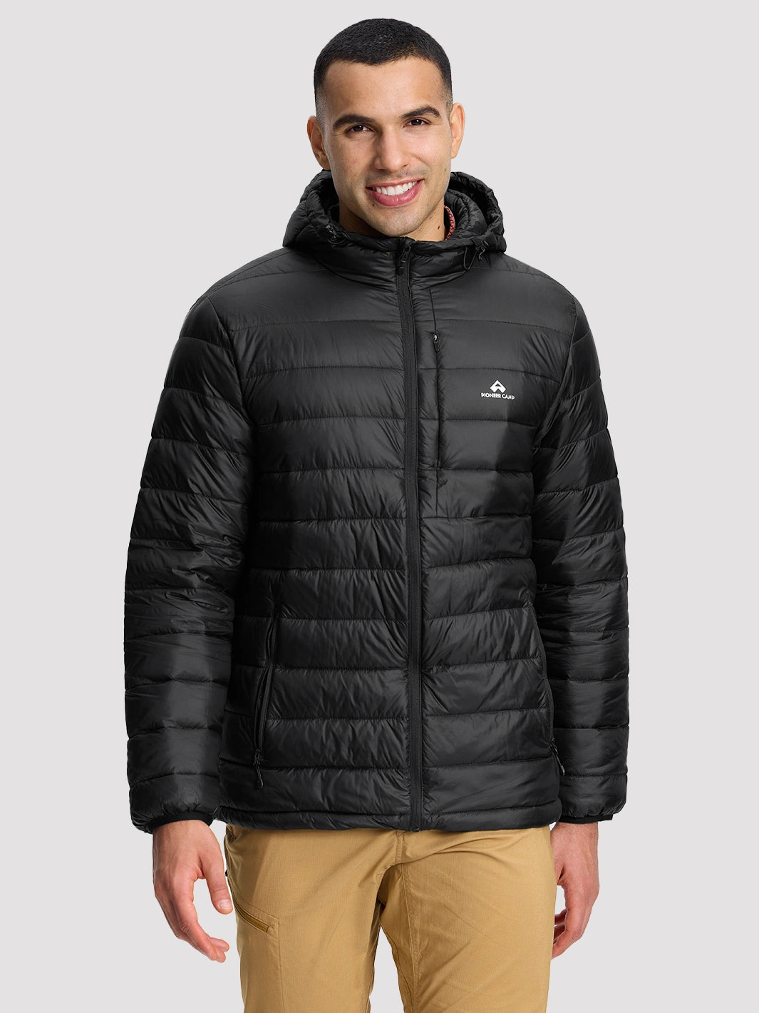 Men's Lightweight Packable Puffer Jacket PIONEER CAMP