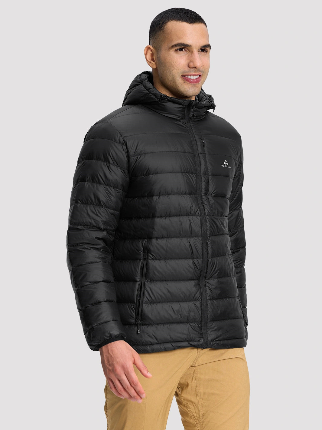 Men's Lightweight Packable Puffer Jacket PIONEER CAMP