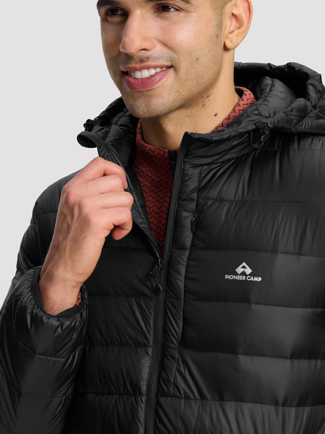 Men's Lightweight Packable Puffer Jacket PIONEER CAMP