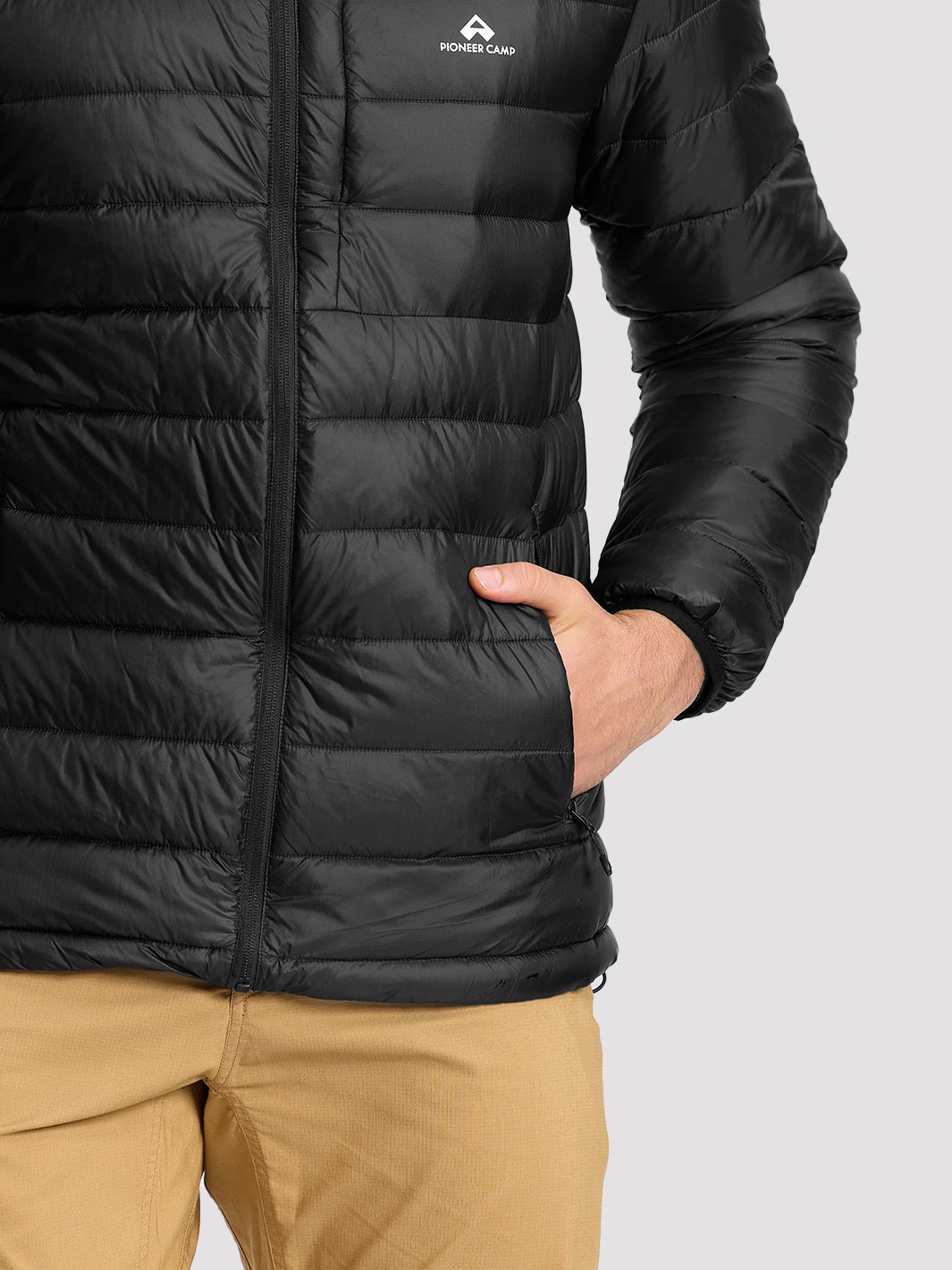 Men's Lightweight Packable Puffer Jacket PIONEER CAMP