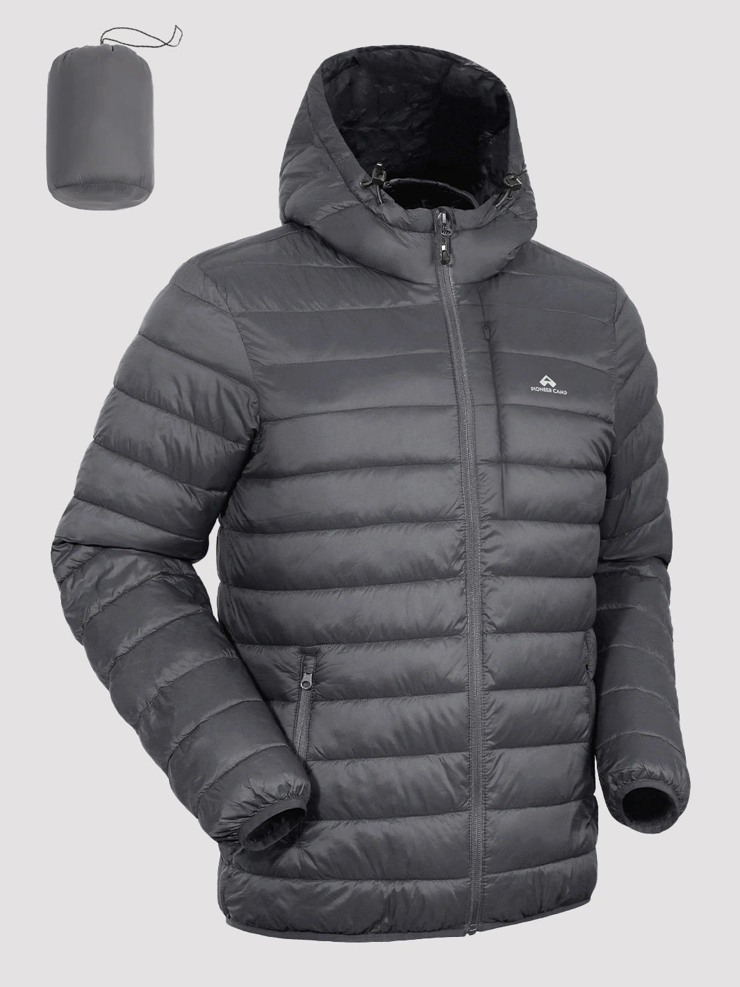 Men's Lightweight Packable Puffer Jacket PIONEER CAMP