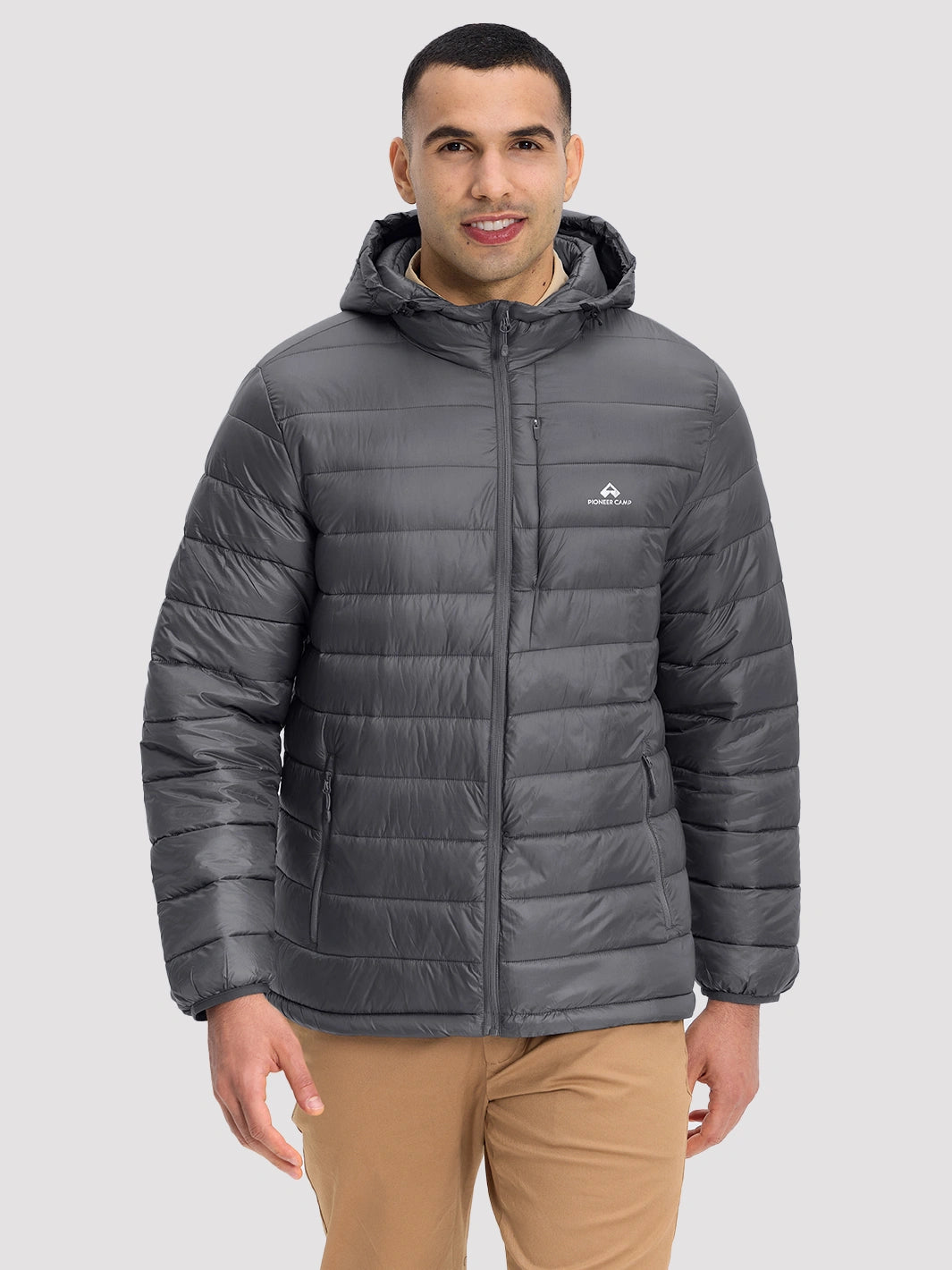 Men's Lightweight Packable Puffer Jacket PIONEER CAMP