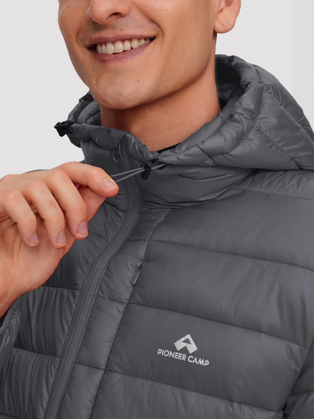 Men's Lightweight Packable Puffer Jacket with Chest Pocket PIONEER CAMP