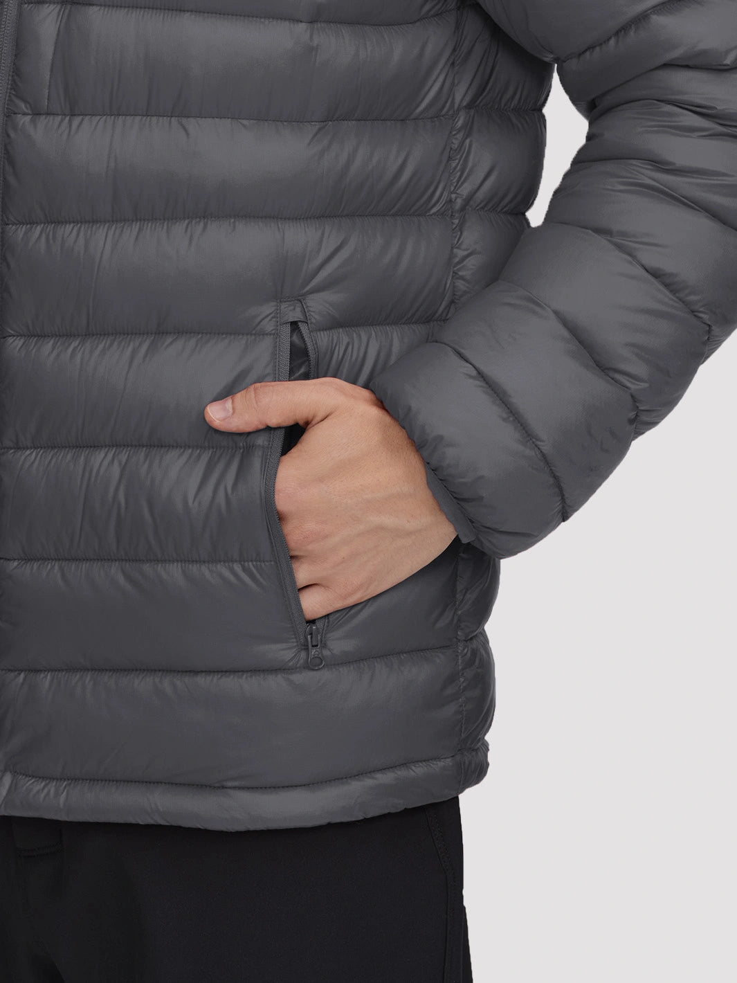 Men's Lightweight Packable Puffer Jacket with Chest Pocket PIONEER CAMP