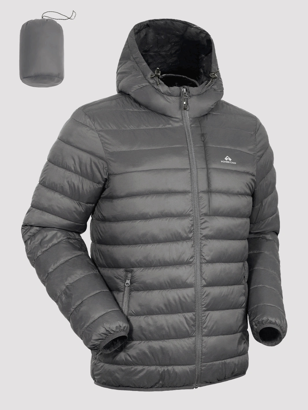 Men's Lightweight Packable Puffer Jacket PIONEER CAMP