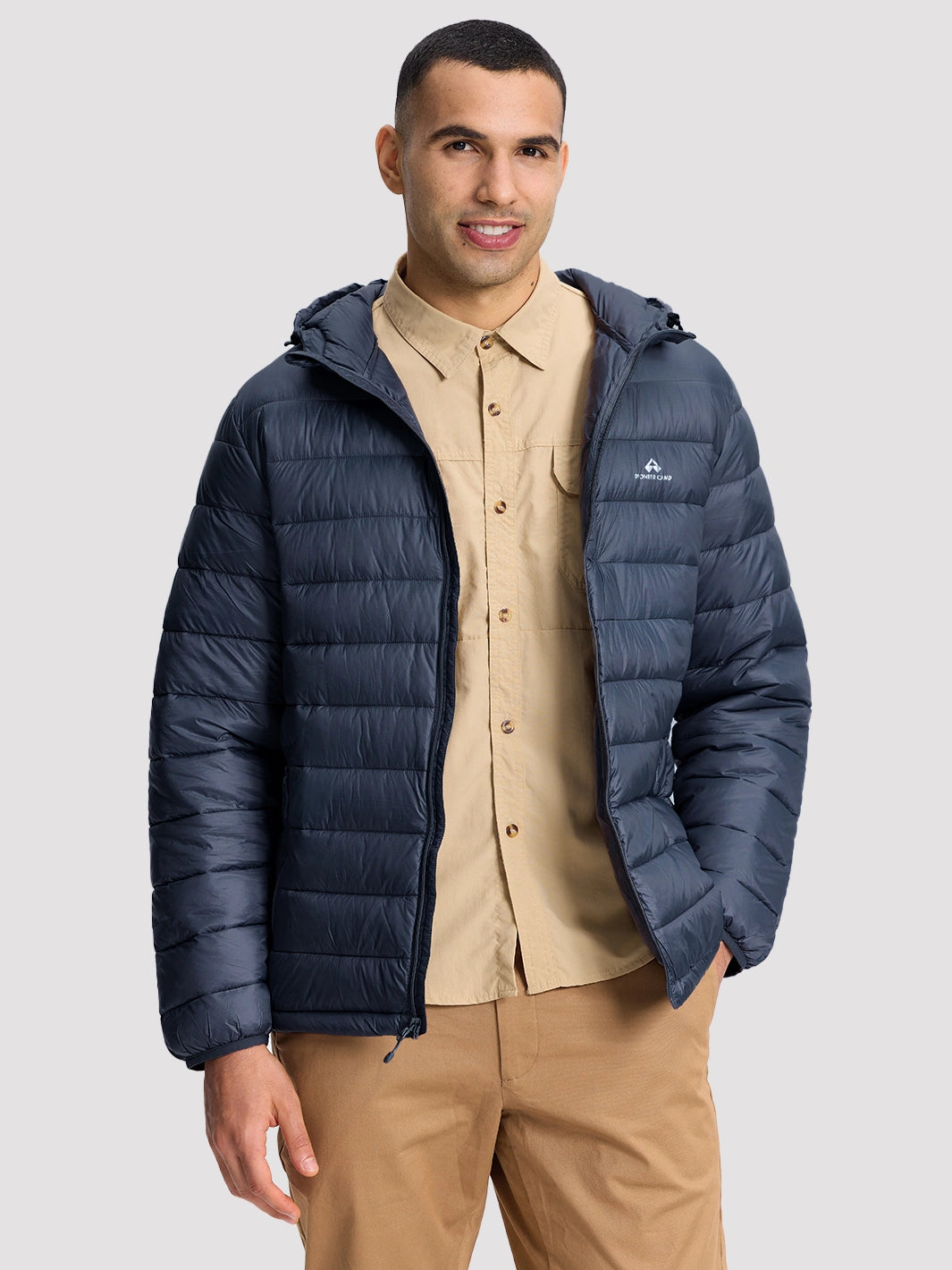 Men's Lightweight Packable Puffer Jacket PIONEER CAMP