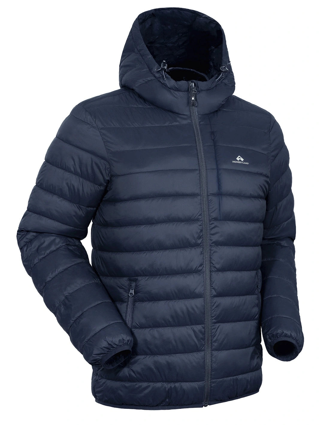 Men's Lightweight Packable Puffer Jacket with Chest Pocket