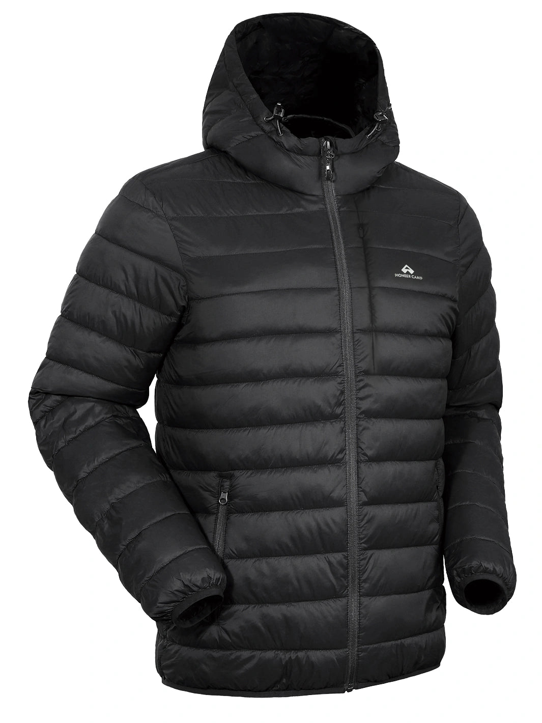 Men's Lightweight Packable Puffer Jacket with Chest Pocket