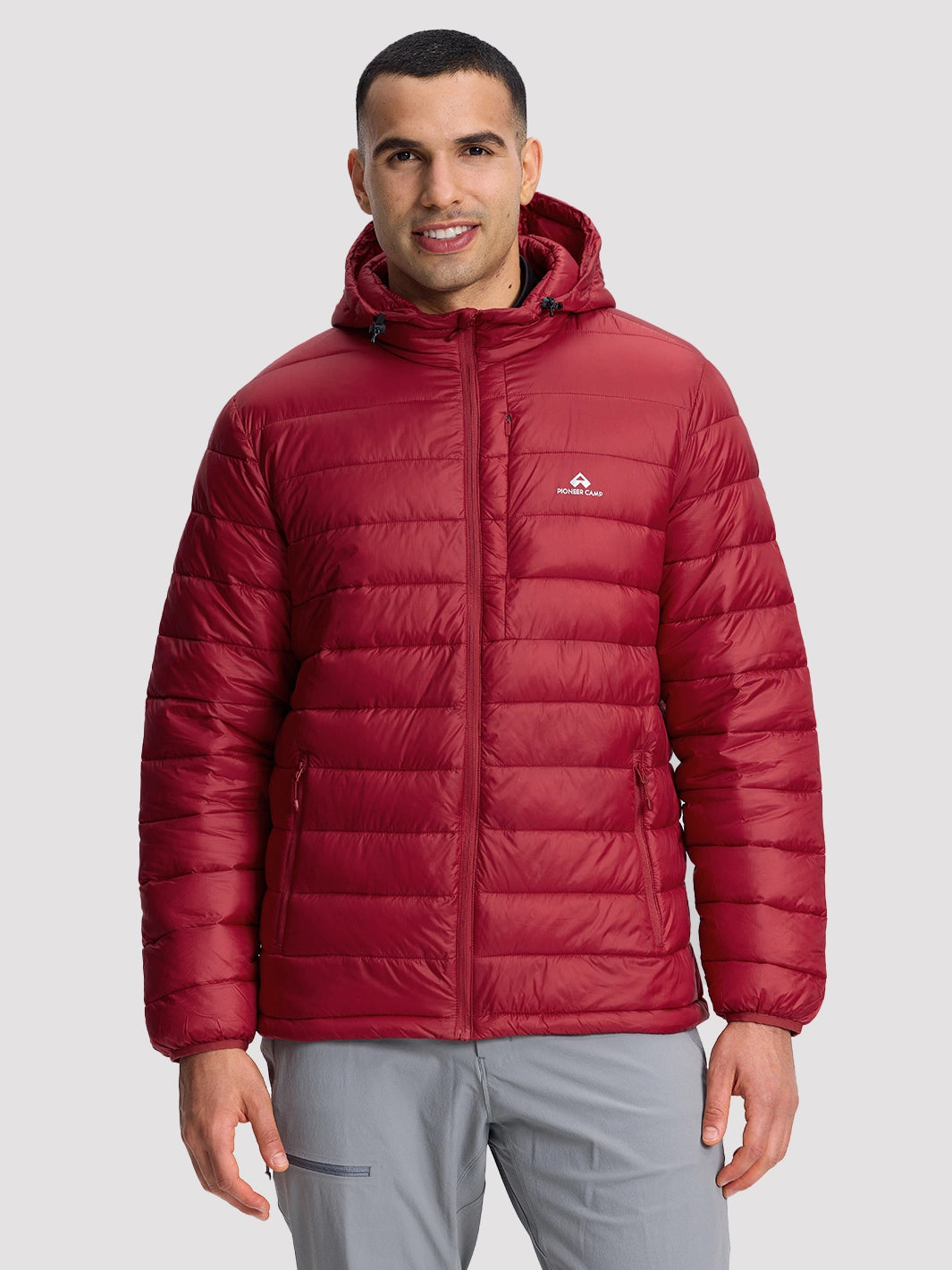 Men's Lightweight Packable Puffer Jacket PIONEER CAMP
