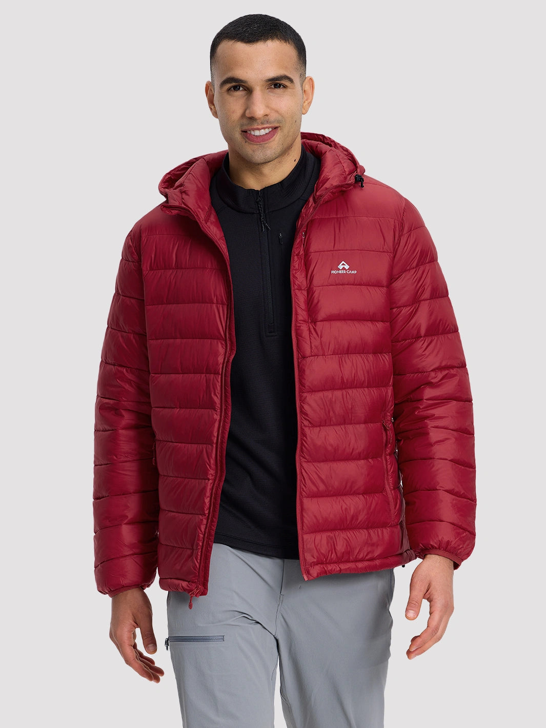 Men's Lightweight Packable Puffer Jacket PIONEER CAMP
