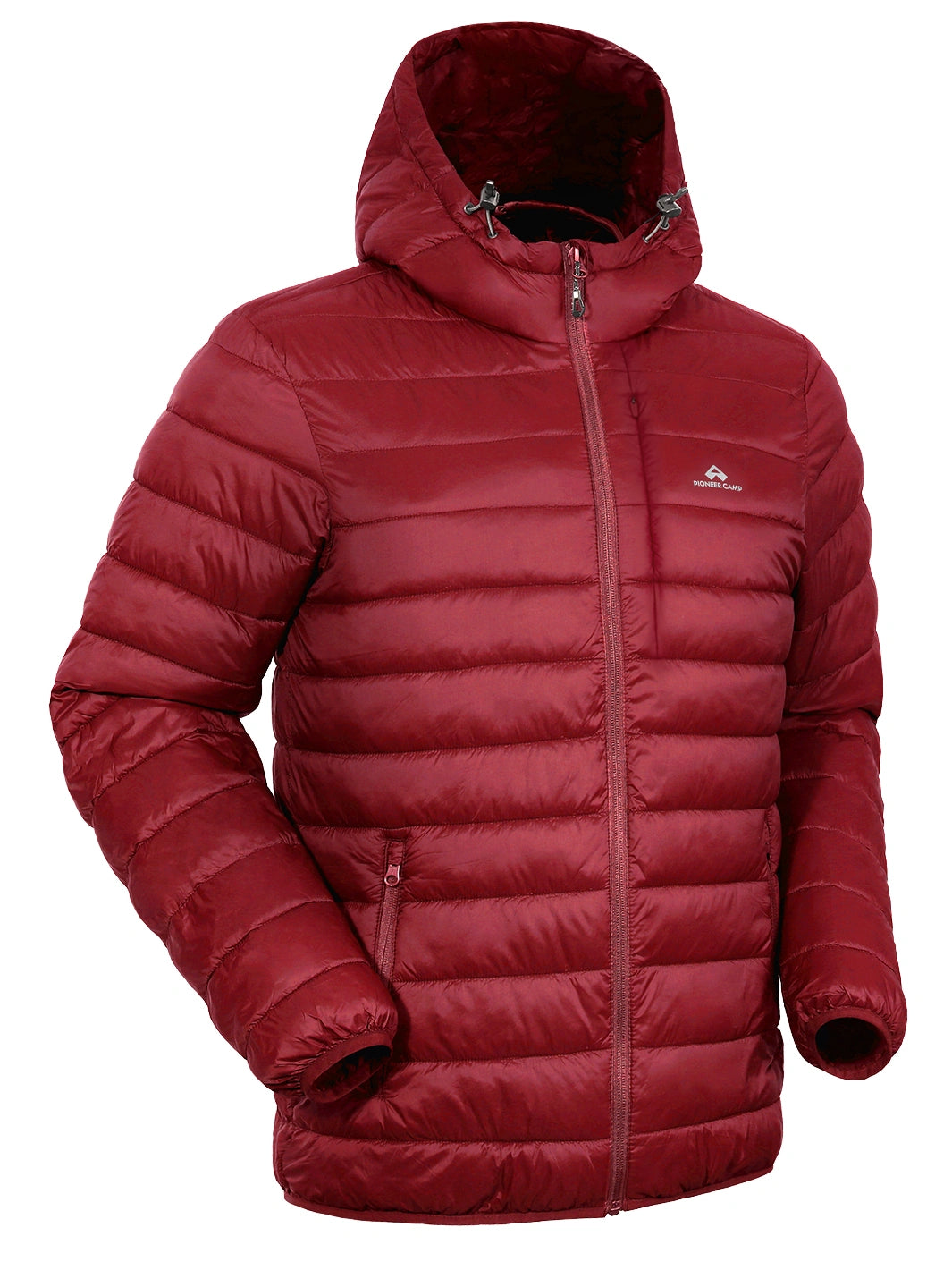 Men's Lightweight Packable Puffer Jacket with Chest Pocket
