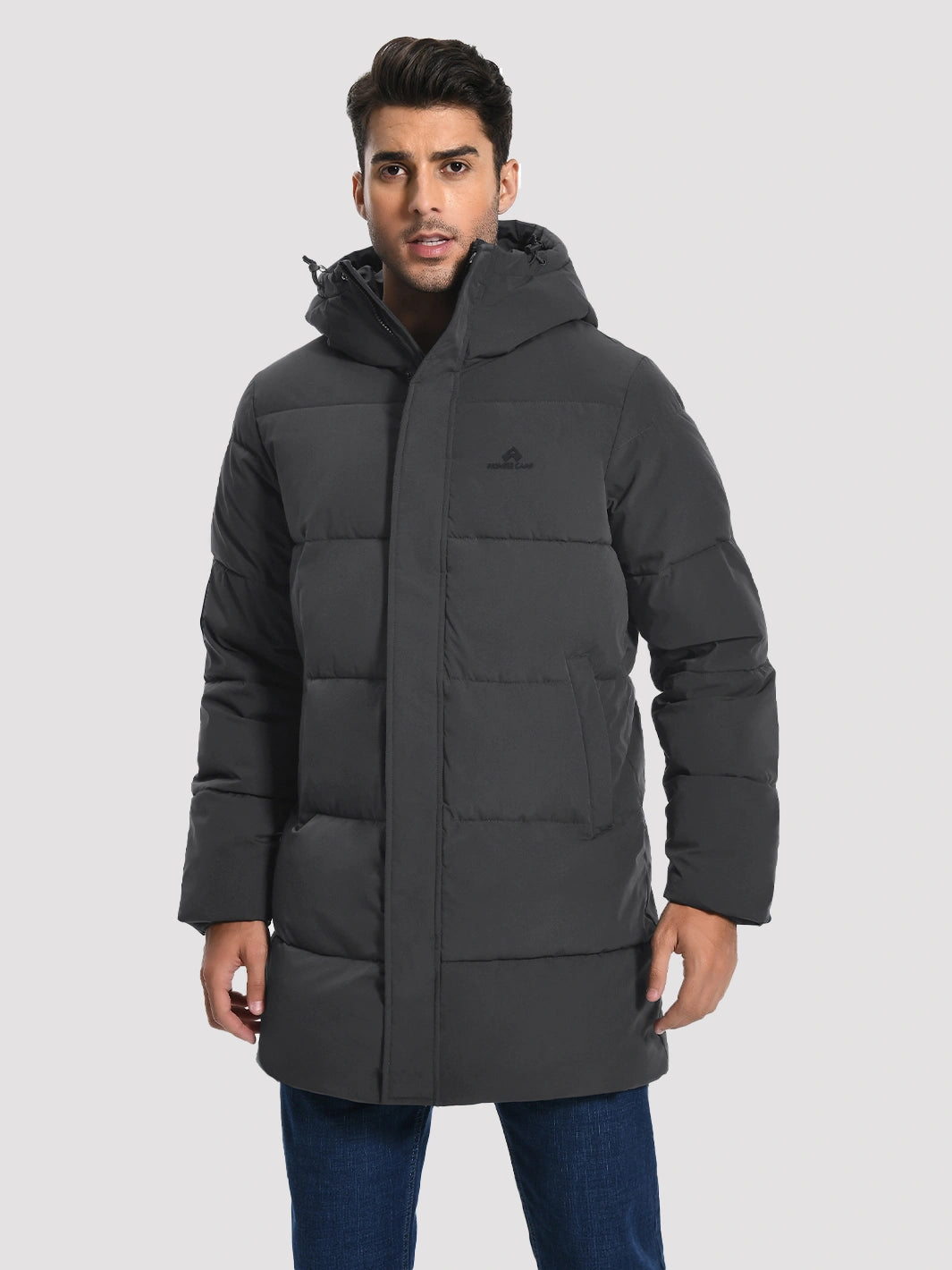 Men's Hooded Waterproof Winter Parka