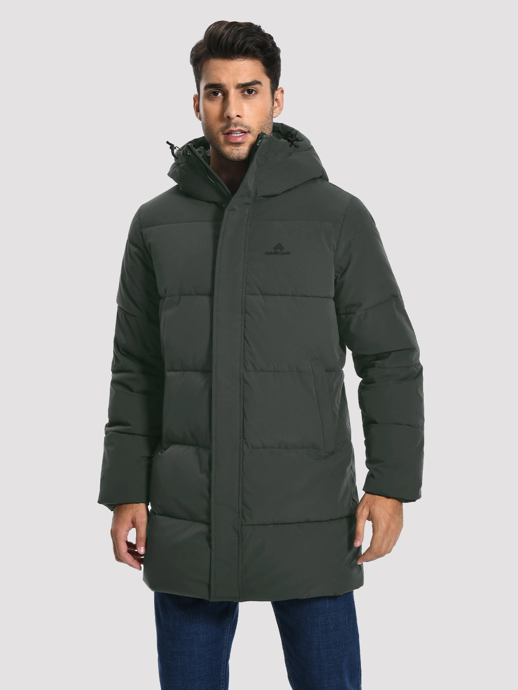 Men's Hooded Waterproof Winter Parka